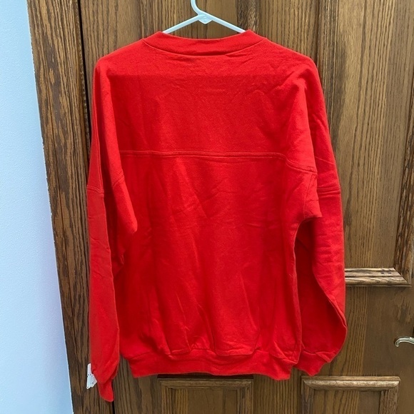 1990’s NWT Lifetrends Vintage Red pullover Large - Picture 2 of 4